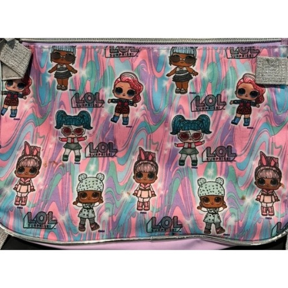 L.O.L. Surprise! Backpack Runway Ready Sequin School Bag Large Purple Glitter - Picture 4 of 4